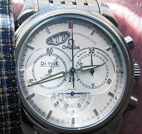 omega de ville co-axial chronoscope best replica|Omega De Ville vintage.